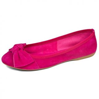 Sam Edelman "Emma" Leather Bow Ballet Flat