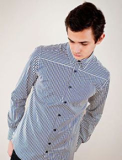 candy stripe shirt by intent london