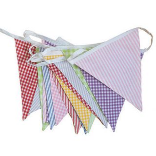 english country bunting by the cotton bunting company