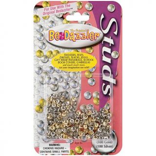 Original BeDazzler Stud Refill Pack   200 Gold  and Silver Color Studs