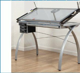 Studio Designs Glass Top Futura Drafting Table [Office Product] MPN 10050  
