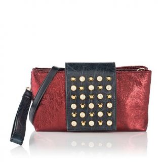 Sharif 3 For 1 Glazed Leather "Night Out" Bag