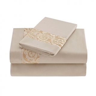 Natori Gobi Palace 400 Thread Count Cotton Fitted Sheet   King