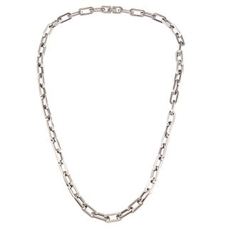Stainless Steel Men's Oval link Necklace Men's Necklaces
