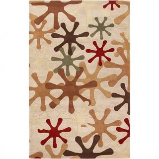 Surya Athena Off White Transitional Accent Rug   4' x 6'