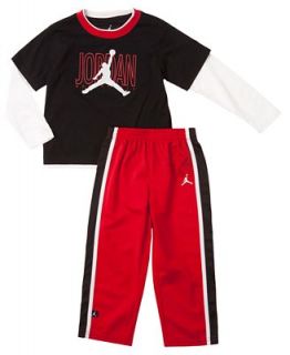 Nike Jordan Kids Set, Little Boys Tee and Pant Set   Kids