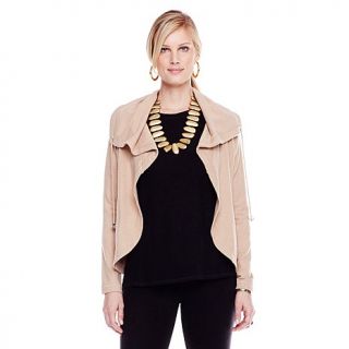 MarlaWynne Stretch Knit Drawstring Cardigan