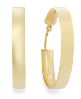 14k Gold Earrings, Omega Back Hoop Earrings   Earrings   Jewelry & Watches