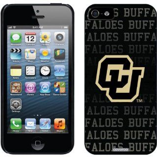 University of Colorado Buffaloes Full design on a Black iPhone 5s / 5 Thinshield Snap On Case by Coveroo Cell Phones & Accessories