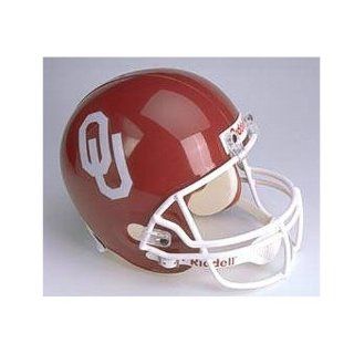 University of Oklahoma Norman OU Sooners   Football Helmet   Authentic Pro Line  Sports Related Collectible Mini Helmets  Sports & Outdoors