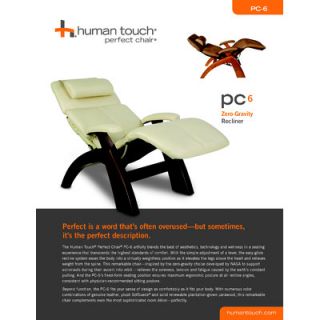 Human Touch Perfect Chair PC 006 Zero Gravity Recliner