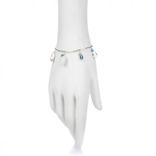 Deb Guyot Designs Multigemstone Dangle Sterling Silver Bracelet