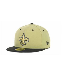 New Era New Orleans Saints 2 Tone 59FIFTY Fitted Cap   Sports Fan Shop By Lids   Men