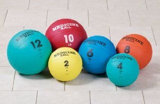 CLINTON EXERCISE BALLS AND ACCESSORIES Medicine balls (set of 6) Item# 8200 Health & Personal Care