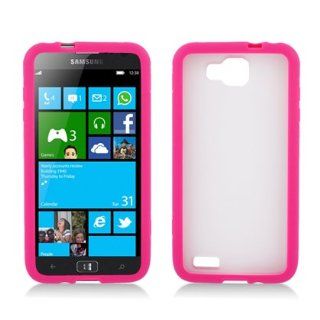 Aimo Wireless SAMT899PCLMT237 Durable Rubberized Image Case for Samsung Ativ S T899   Retail Packaging   White Skulls Cell Phones & Accessories