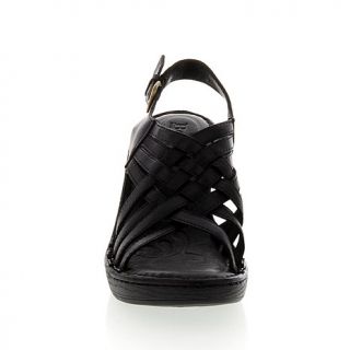 Born® "Valakas" Woven Leather Slingback Sandal