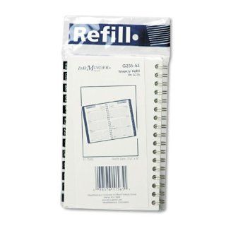 DayMinder 2014 Weekly Refill with Telephone and Address for G235, 3.75 x 6 Inches (G235 53)  Appointment Books And Planners 