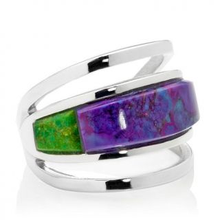 Jay King Sterling Silver Multicolored Turquoise Ring