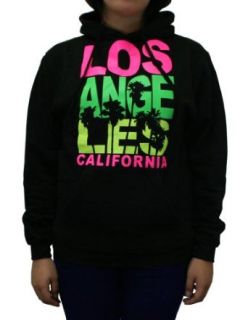 Los Angeles LA Hoodie Hooded Pullover Sweatshirt (UNISEX) Clothing