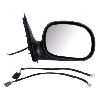 New Passenger Power Side View Mirror Glass Housing Assembly w/Adapter Automotive