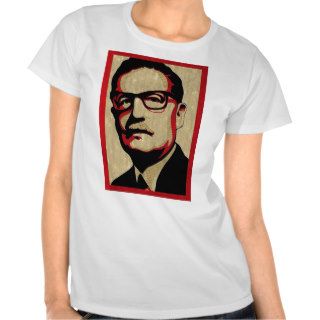 Salvador Allende Venceremos Firma T shirts