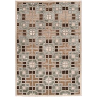 Seco Grey Moroccan Tile Rug (2'2 x 3') Surya Accent Rugs