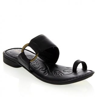 Born® "Yana" Leather Toe Loop Sandal