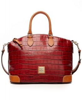 Dooney & Bourke Handbag, Croco Printed Satchel   Handbags & Accessories