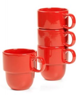 Stax Living Red Dinnerware Collection   Casual Dinnerware   Dining & Entertaining