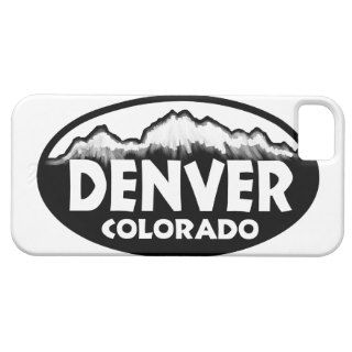 Denver Colorado oval mountains Cover For iPhone 5/5S