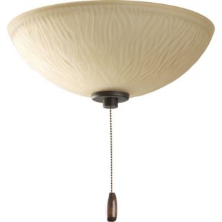 Riverside Three Light Bowl Ceiling Fan Light Kit