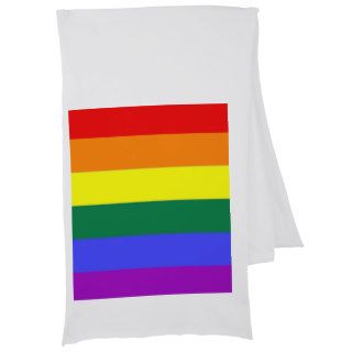 Gay Pride Rainbow Flag Scarf