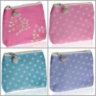 fair trade polka dot coin purse by pippins gifts and home accessories