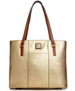 Dooney & Bourke Handbag, Metallic Leather Lexington Shopper   Handbags & Accessories