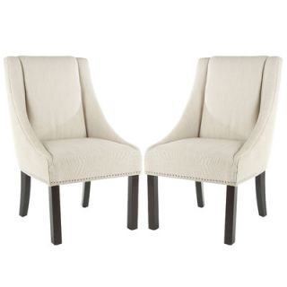 Safavieh Molly Sloping Arm Chair (Set of 2)