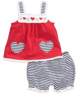 First Impressions Baby Girls 2 Piece Top & Bloomers Set   Kids