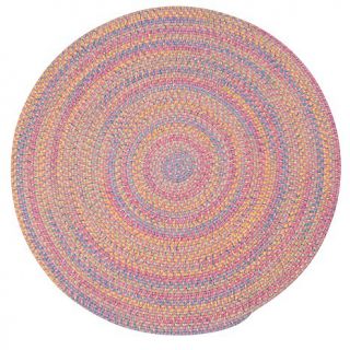 Colonial Mills Botanical Isle 8' Round Rug   Punch
