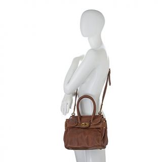 Clever Carriage Company Petite Heritage Genuine Leather Crossbody Bag
