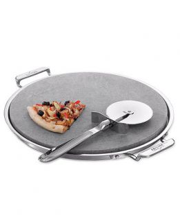 All Clad 3 Piece Pizza Stone Set   Cookware   Kitchen