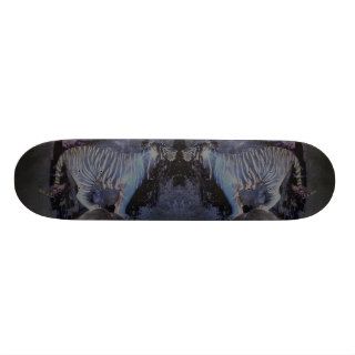 dual tiger skateboard deck design by mantisgraffix