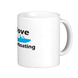 I Love Motorboating Mug