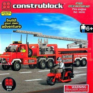 4624 Construblock Fire Engine 230pcs Toys & Games