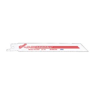 Milwaukee Sawzall Blade — 6in. Length, 24 TPI, Model# 48-00-5186  Reciprocating Saw Blades