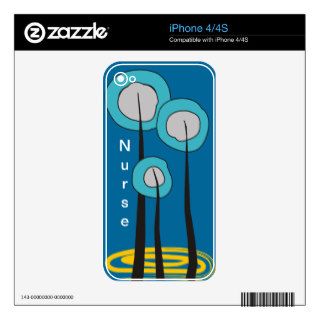 Nurse iPhone Cases Whimsical iPhone 4S Skin