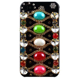 CP IP4PC3AD227 3D Crystal Dazzle Case for iPhone 4/4S   Face Plate   Retail Packaging   Design Cell Phones & Accessories