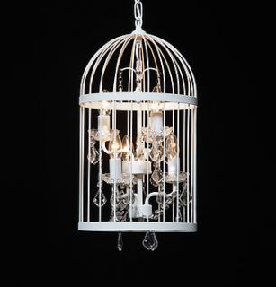 six arm bird cage chandelier by daisy west