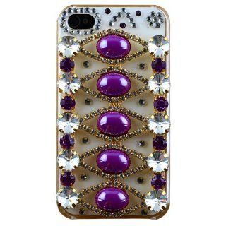 CP IP4PC3AD226 3D Crystal Dazzle Case for iPhone 4/4S   Face Plate   Retail Packaging   Design Cell Phones & Accessories