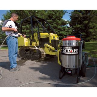 NorthStar Electric Wet Steam & Hot Water Pressure Washer — 2000 PSI, 1.5 GPM, 120 Volt  Electric Hot Water Pressure Washers