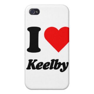 I love heart Keelby iPhone 4/4S Covers