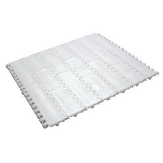Safari 225PEN26X10FT 2" Pitch Natural White PE Modular Plastic Conveyor Belt 26" wide (Box of 10')
